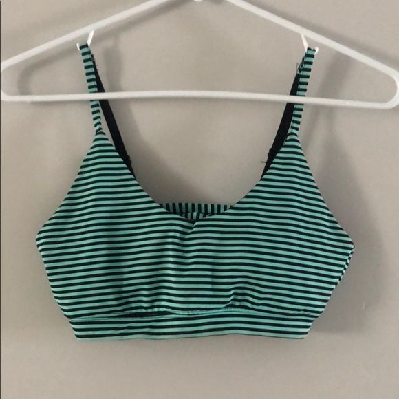Stripe Sports Bra - Picture 3 of 5